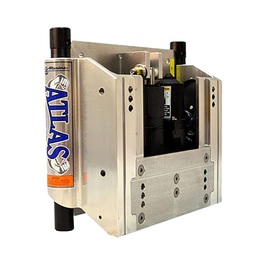 TH Marine ATLAS 8 Set Back Hydraulic Jack Plate Polished AHJ8VDP