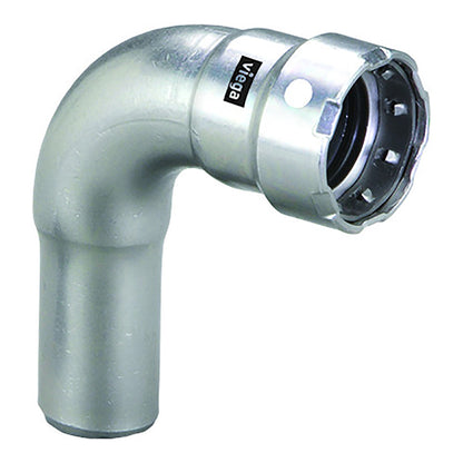 Viega MegaPress 112 90 Stainless Steel 304 Elbow Street  Press Connection  Smart Connect Technology 95045