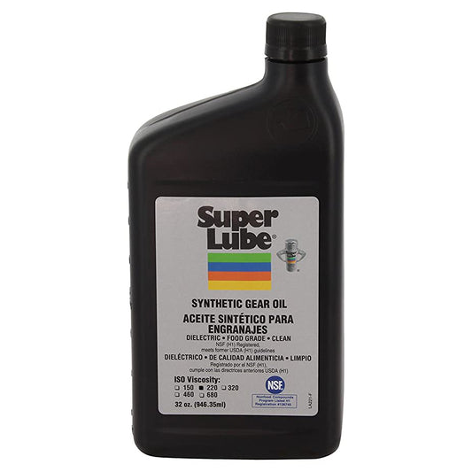 Super Lube Synthetic Gear Oil IOS 220  1qt 54200