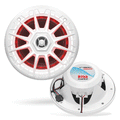 Boss Audio MRGB55W 525 Marine Speakers wRGB Lighting  White MRGB55W