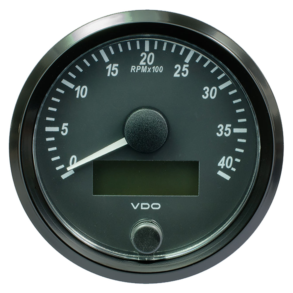 VDO SingleViu 80mm 318 Tachometer  4000 RPM A2C3832990030