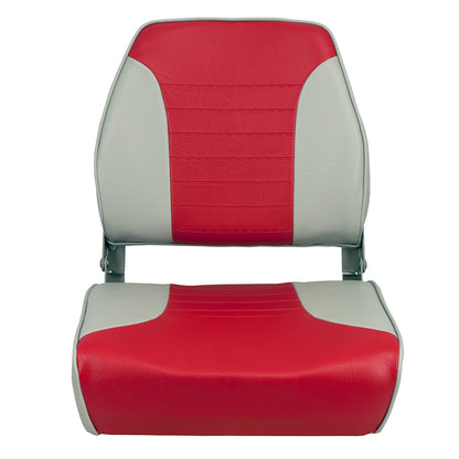 Springfield Economy MultiColor Folding Seat  GreyRed 1040655