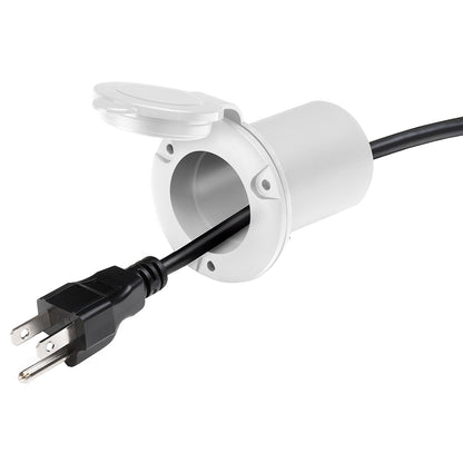 ProMariner Universal AC Plug  White 51310
