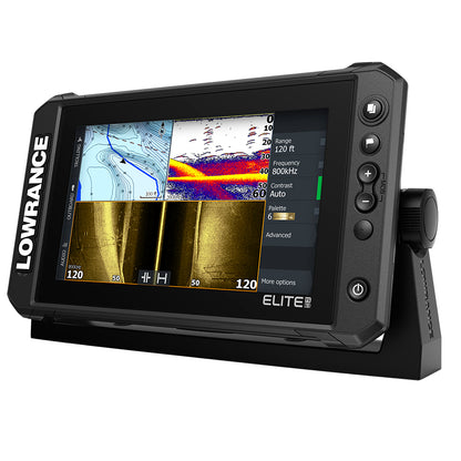 Lowrance Elite FS 9 ChartplotterFishfinder wActive Imaging 3in1 Transom Mount Transducer 00015692001