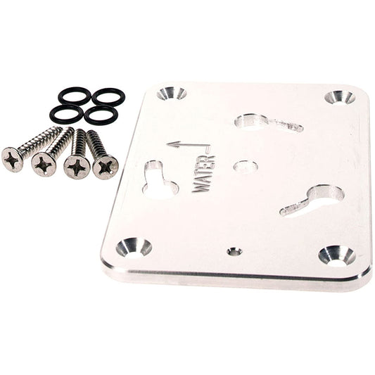 Panther Spare Bow Mount Base Kit f King Pin  Clear  Anodized KPBQCKA