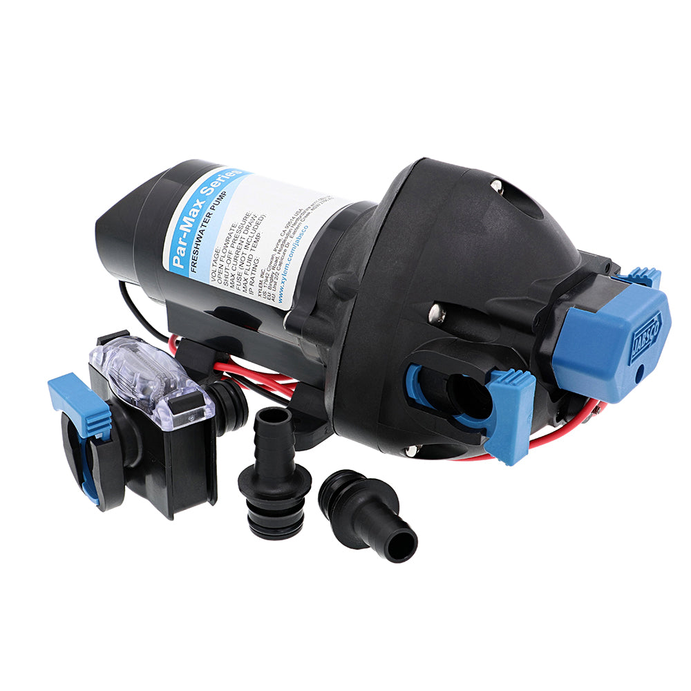 Jabsco ParMax 2 Water Pressure Pump  12V  2 GPM  35 PSI 3129535123A