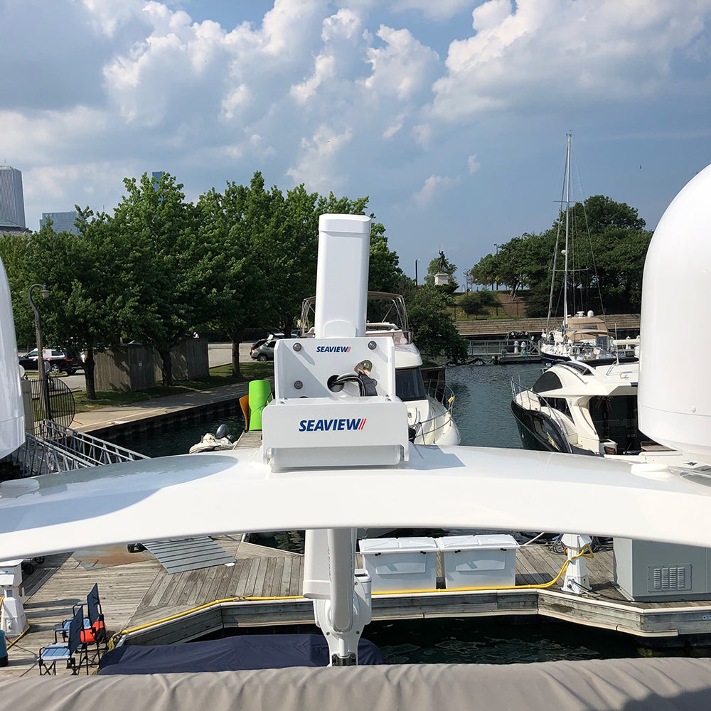 Seaview Electrically Actuated Hinge 24V Fits Seaview Mounts Ending in M1  M2 SVEHB1