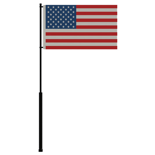 Mate Series Flag Pole  72 wUSA Flag FP72USA
