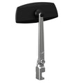 PTM Edge Pontoon MirrorBracket Kit wVR100 Pro  PCX200 Silver P13157200TEBCL