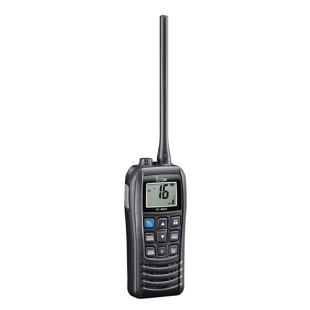 Icom M37 VHF Handheld Marine Radio  6W M37 31 USA