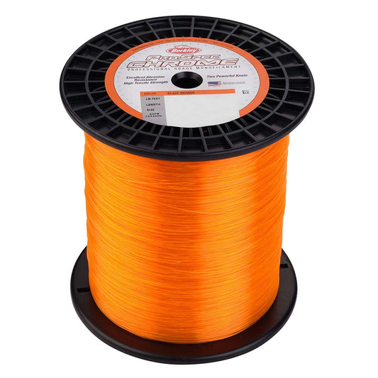 Berkley ProSpec Chrome Blaze Orange Monofilament  60 lb  3000 yds  PSC3B6080 1544007