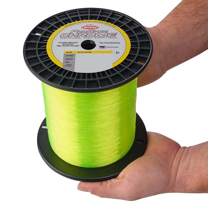 Berkley ProSpec Chrome HiVis Yellow Monofilament  30 lb  3000 yds  PSC3B30HVY 1543672
