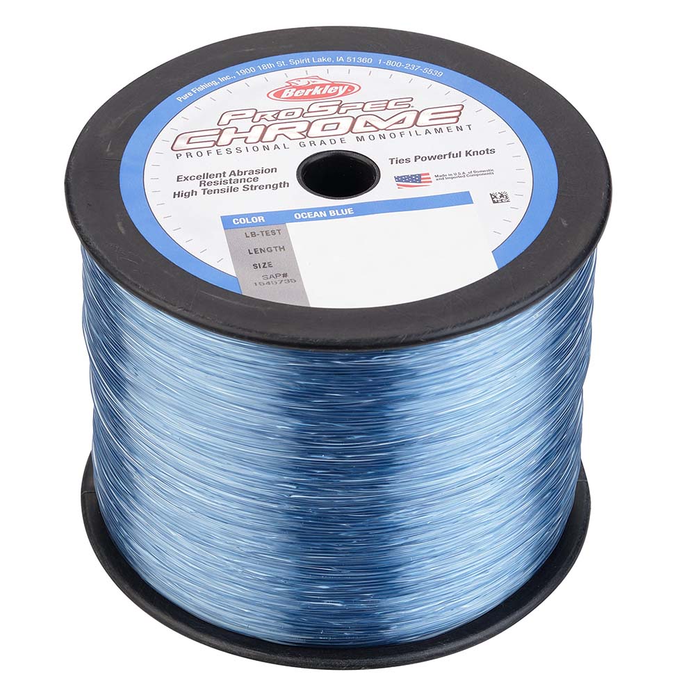 Berkley ProSpec Chrome Ocean Blue Monofilament  25 lb  1000 yds  PSC1B25OBL 1545732