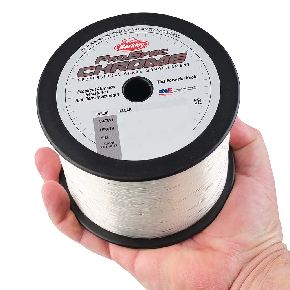 Berkley ProSpec Chrome Clear Monofilament  20 lb  1000 yds  PSC1B2015 1544019