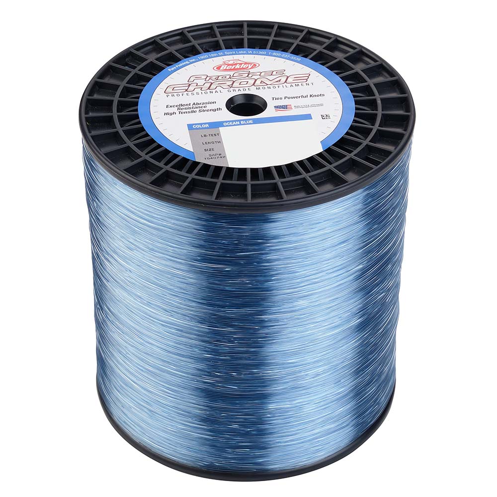 Berkley ProSpec Chrome Ocean Blue Monofilament  16 lb  3000 yds  PSC3B16OBL 1559036