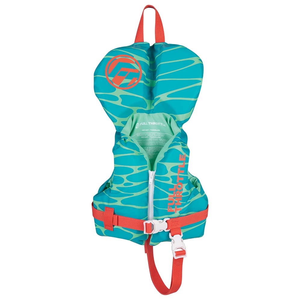 Full Throttle Infant Nylon Life Jacket  Aqua 11240050500022