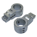 PTM Edge Board Rack Mounts  238 Pipe Clamp  Titanium Grey P131982380TEBGR