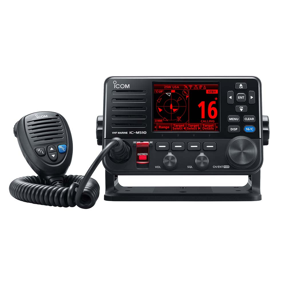 Icom M510 PLUS VHF Marine Radio wAIS M510 PLUS 21 USA