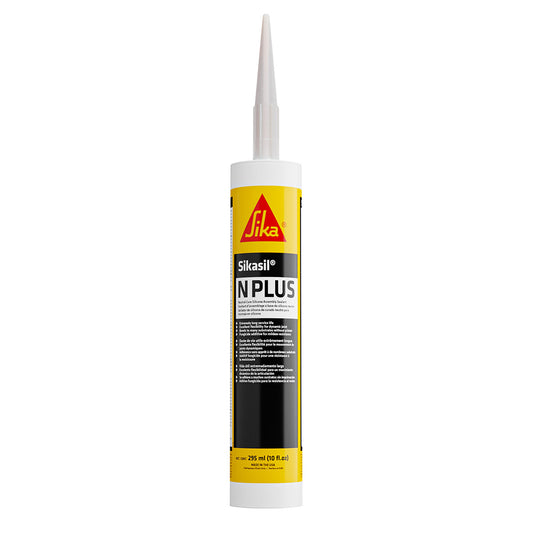 Sika SikasilN Plus White 10oz wNozzle 432029
