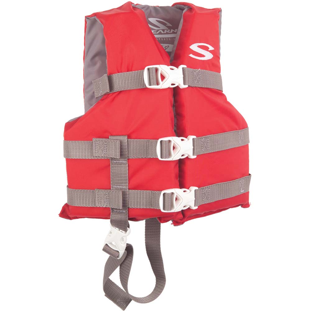 Stearns Classic Series Child Vest Life Jacket  3050lbs  Red 2159439