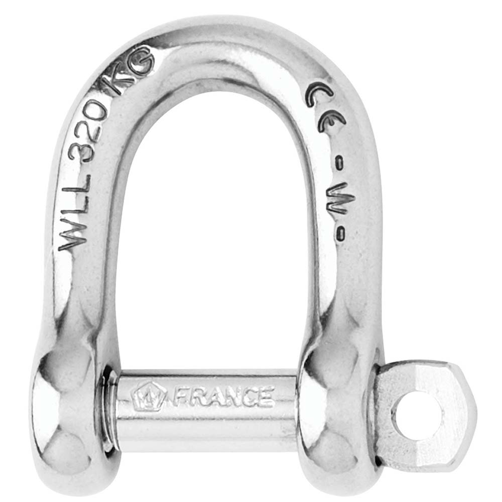 Wichard SelfLocking D Shackle  Diameter 10mm  1332 01205