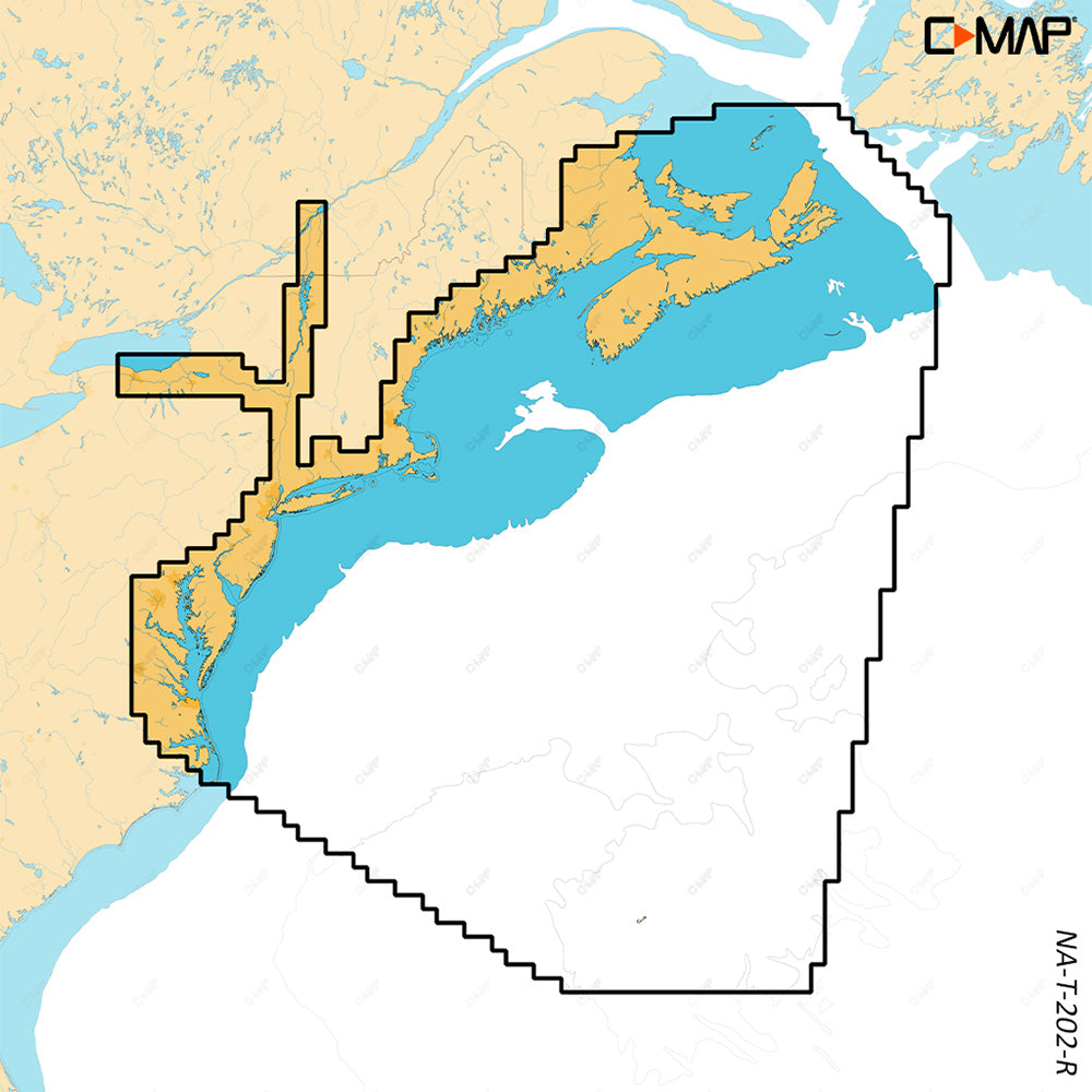 CMAP REVEAL X  Nova Scotia to the Chesapeake Bay MNAT202RMS
