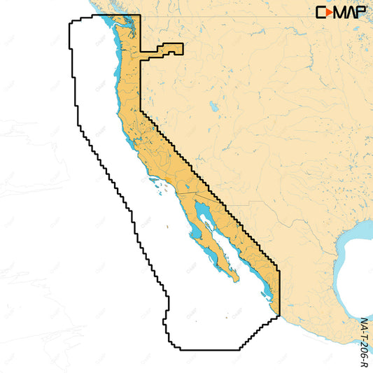 CMAP REVEAL X  US West Coat  Baja California MNAT206RMS