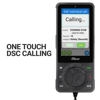 Vesper Cortex H1 Tethered Handset wNonPowered Cradle 0100281600