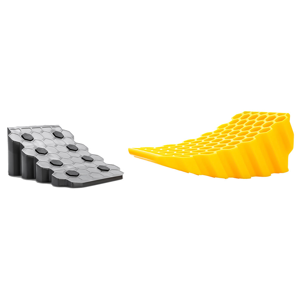 Camco Curved Leveler  Wheel Chock 44423