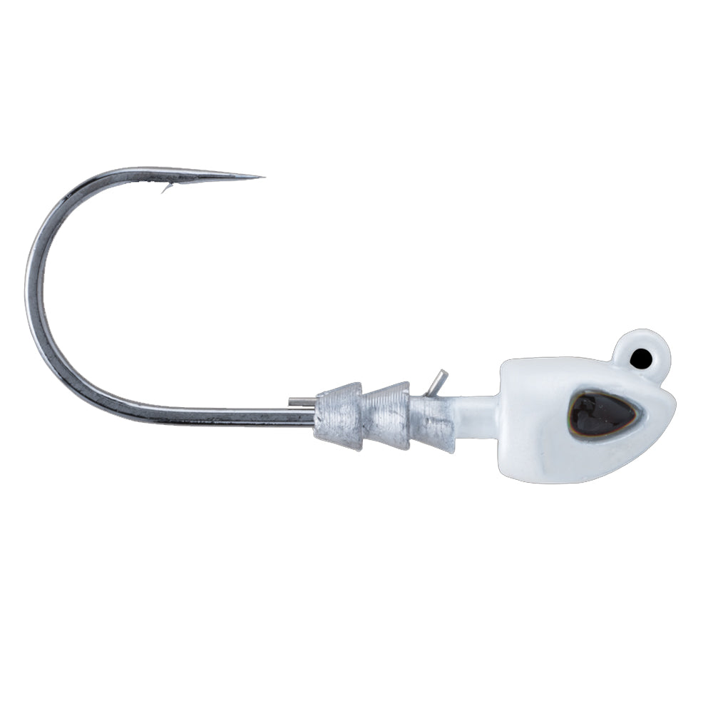 Berkley Fusion19 Swimbait Jighead  20  18oz  Pearl White 1504409