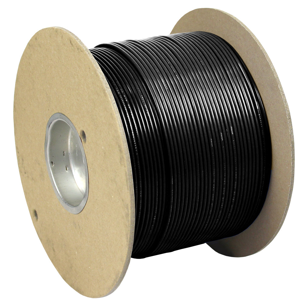 Pacer Black 16 AWG Primary Wire  1000 WUL16BK1000