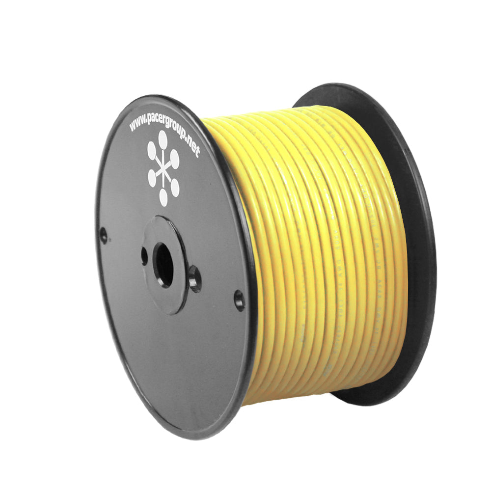 Pacer Yellow 8 AWG Primary Wire  100 WUL8YL100