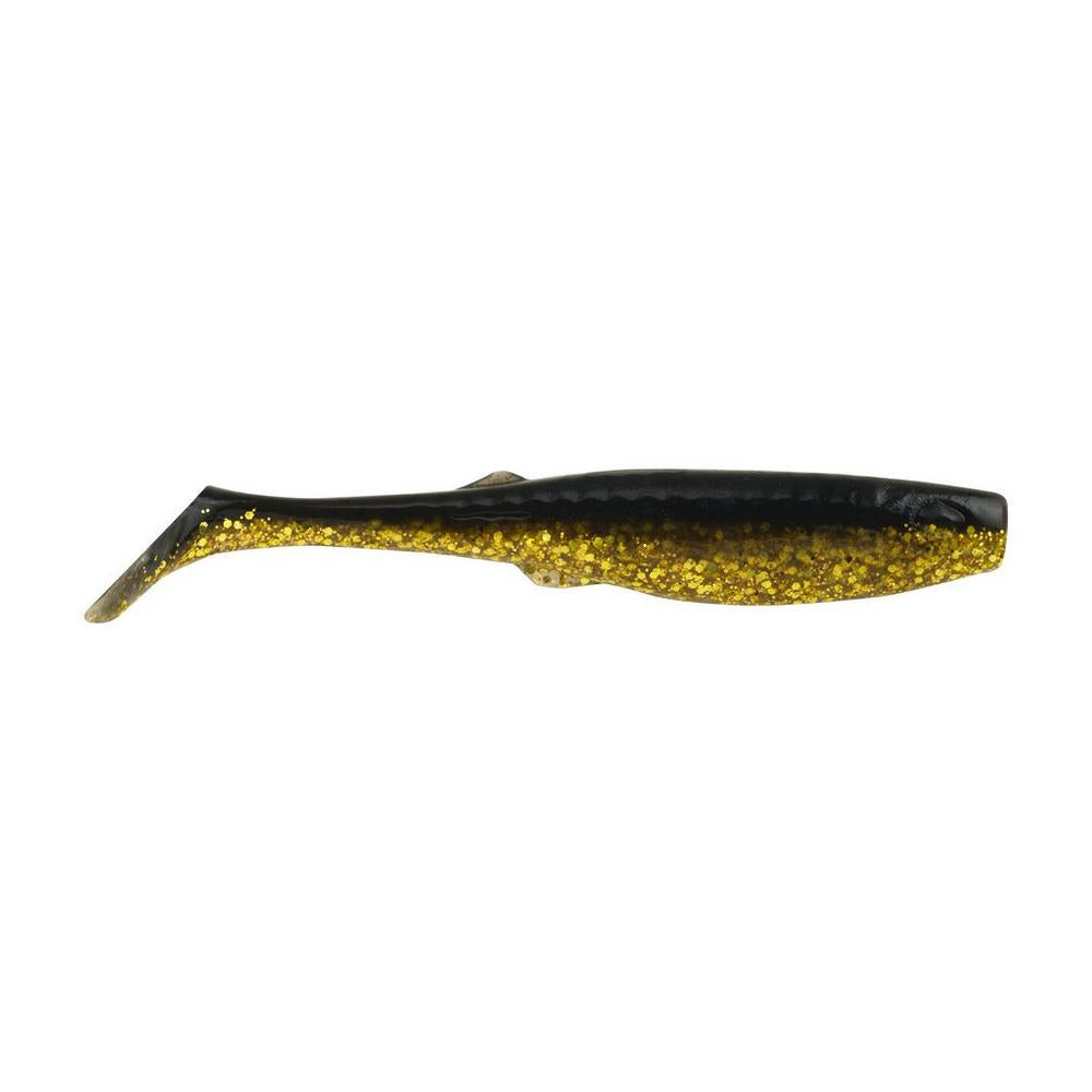 Berkley Gulp Saltwater Paddleshad  4  Black Gold 1520440