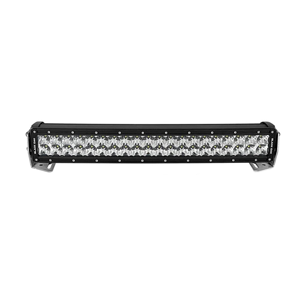 Black Oak Pro Series 30 Double Row 20 LED Light Bar  Combo Optics  Black Housing 20CD5OS