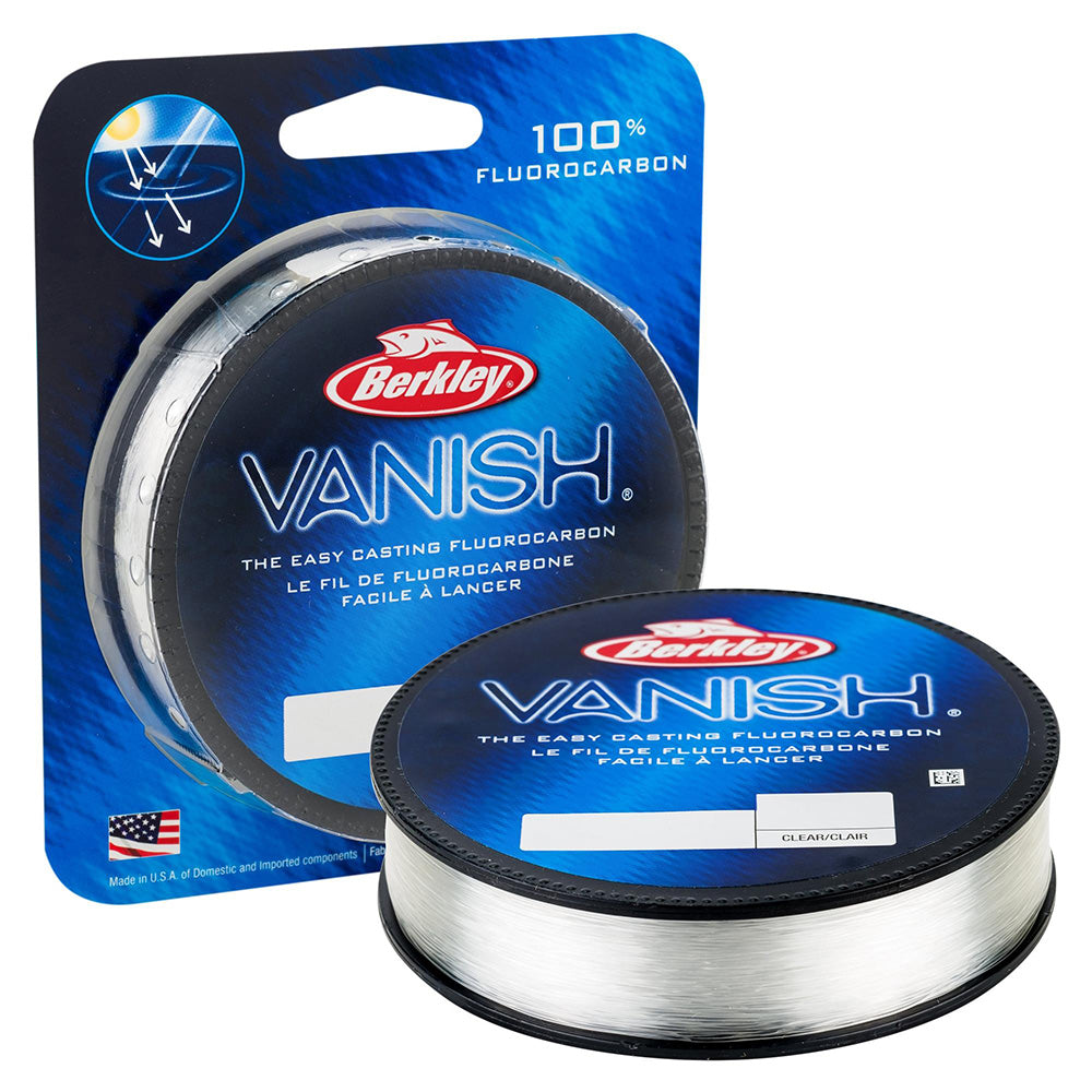 Berkley Vanish Fluorocarbon  12lbs  250yds  Clear 1562614