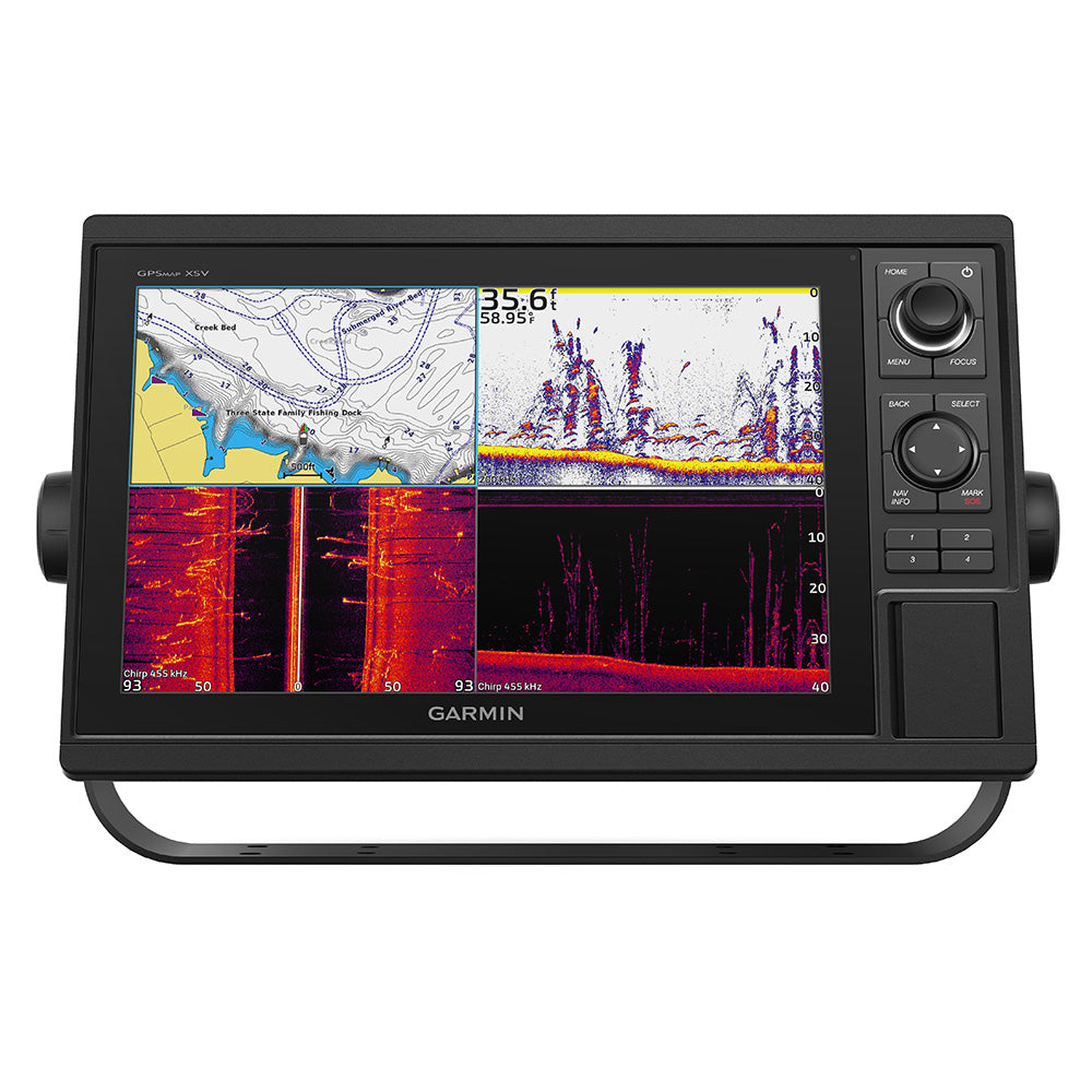 Garmin GPSMAP 1242xsv Combo GPSFishfinder GN wGT52TM 0100174160