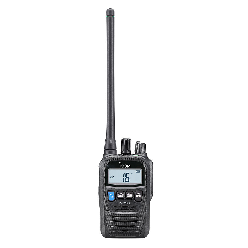 Icom M85 Compact Handheld VHF M85 21 USA