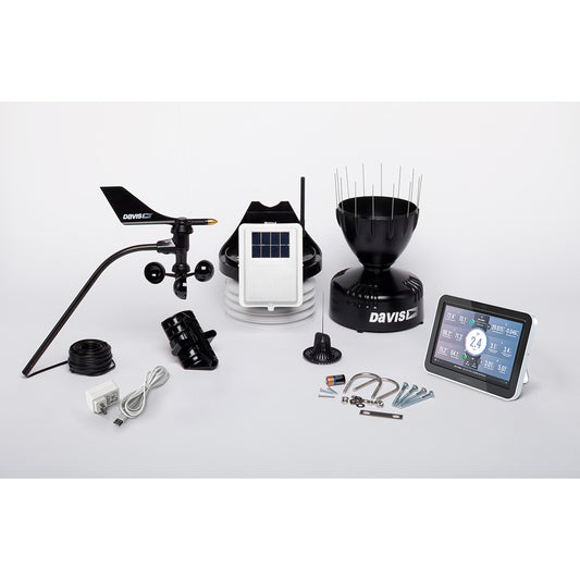 Davis Vantage Pro2 Wireless Weather Station wWeatherLink Console  Standard Radiation Shield 6252