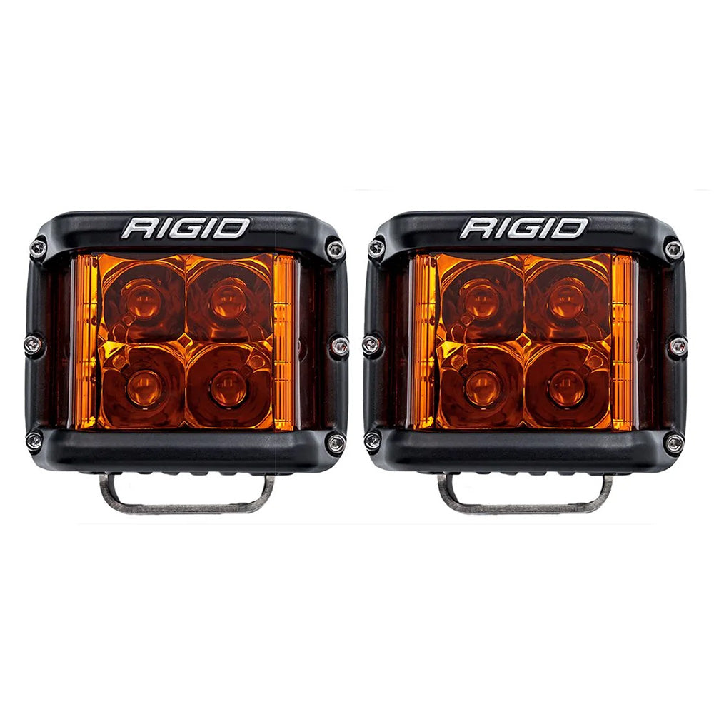 RIGID Industries DSS Spot wAmber Pro Lens  Pair 262214