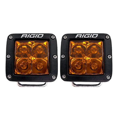 RIGID Industries DSeries Spot wAmber Pro Lens  Pair 20252