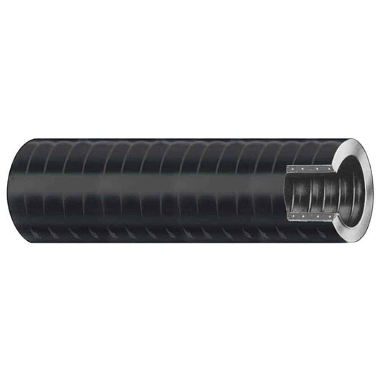 Trident Marine 118 x 50 VAC XHD Bilge  Live Well Hose  Hard PVC Helix  Black 1491186
