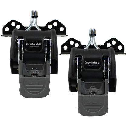 CargoBuckle Universal Ladder Rack TieDown System  2 Retractable TieDown  1 Pair F153180