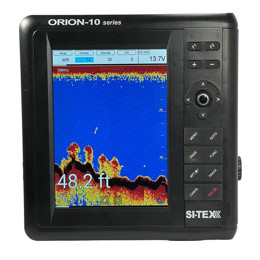 SITEX 10 Chartplotter System wInternal GPS  CMAP 4D Card ORIONC