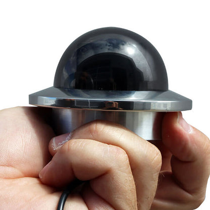 Iris Miniature Marine PTZ Dome Camera  Stainless Bezel  HiResolution Analogue Sensor  1000TVL  4 in 1 Video Format