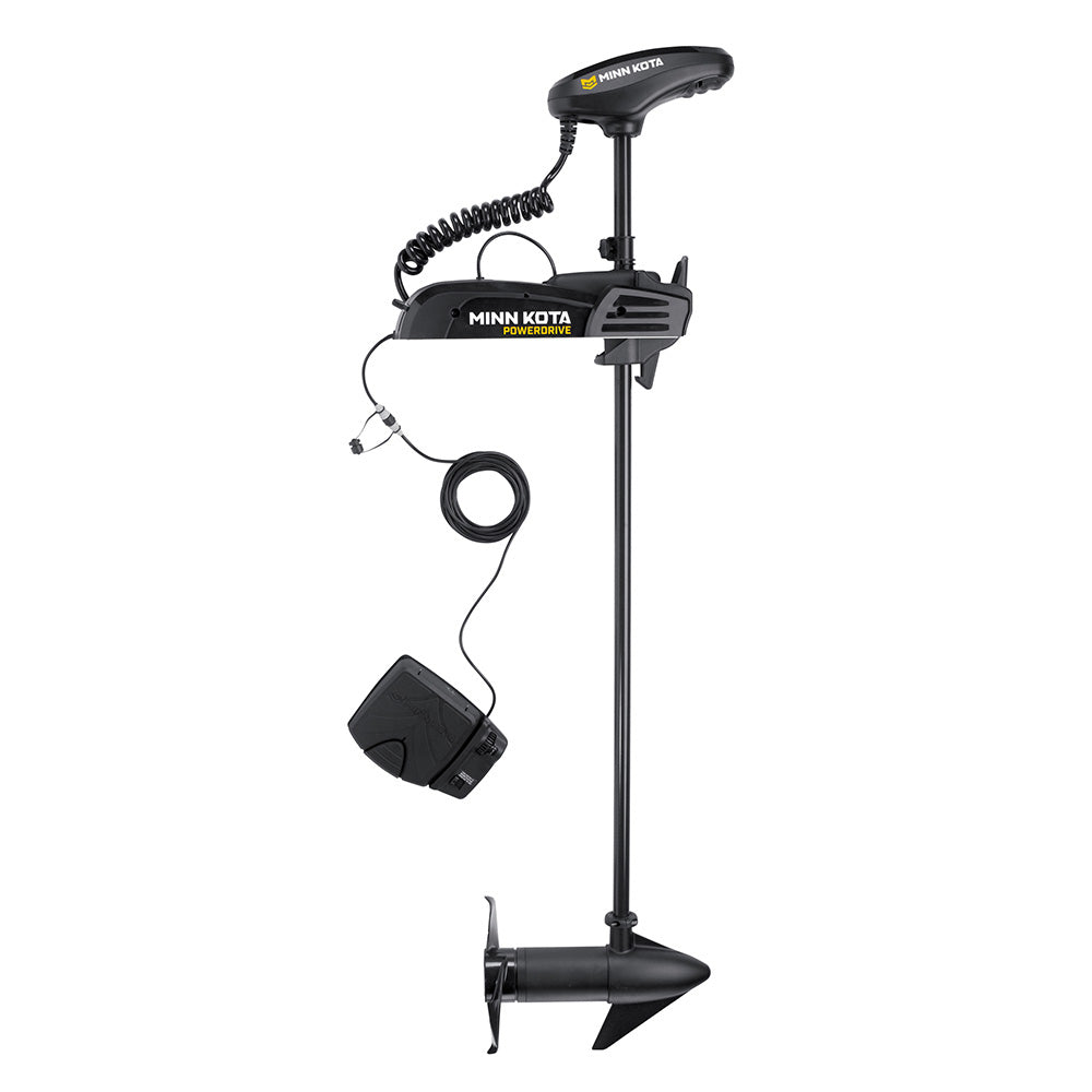Minn Kota PowerDrive 70 Trolling Motor wFoot Pedal  Dual Spectrum CHIRP  24V  70LB  60 1358470